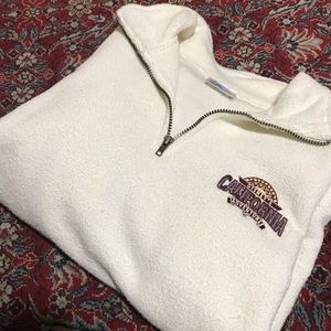 Disneyland California Adventure Fluffy Quarter Zip